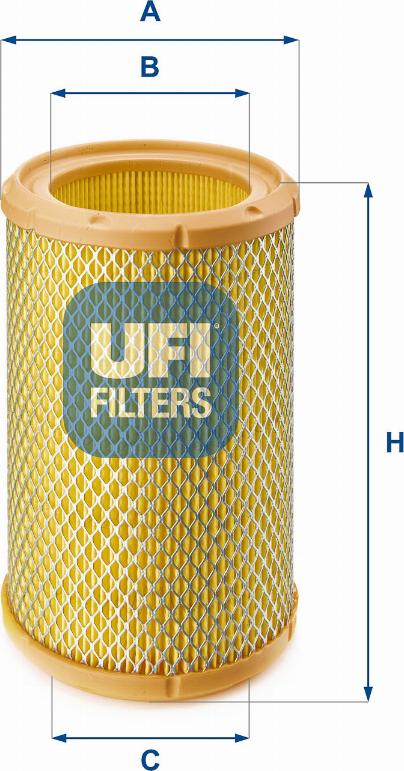 UFI 27.267.00 - Filtro aria autozon.pro