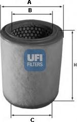 UFI 27.890.00 - Filtro aria autozon.pro