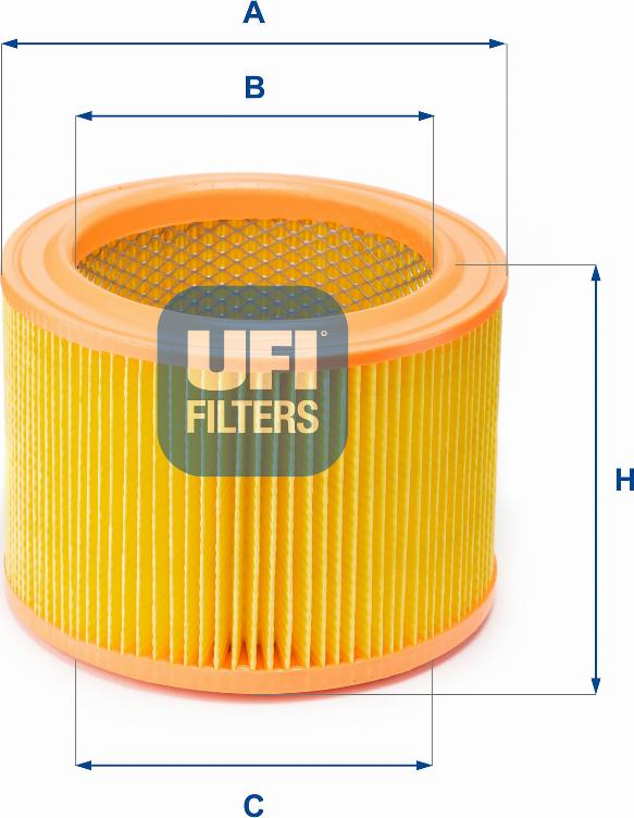 UFI 27.271.00 - Filtro aria autozon.pro