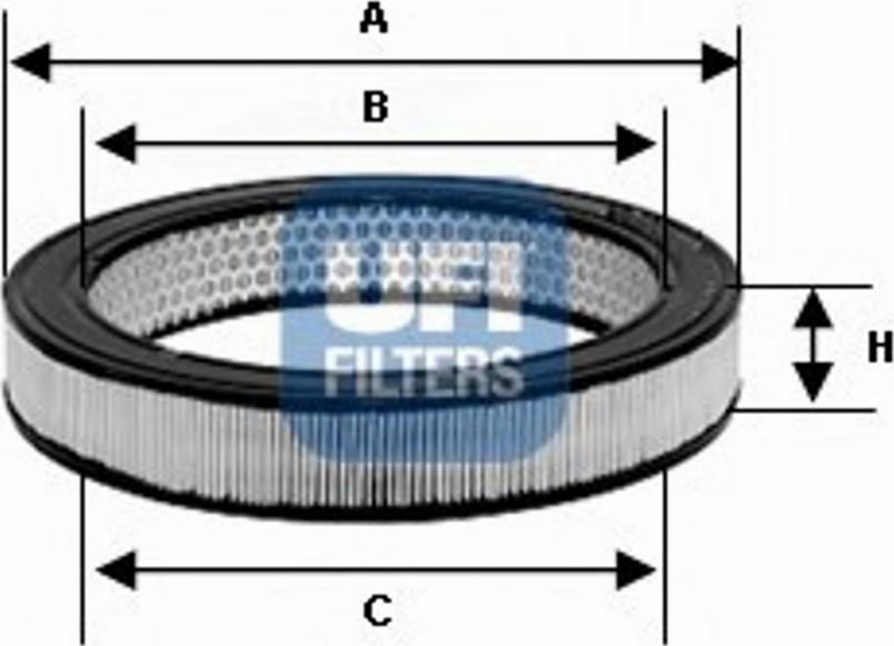 UFI 27.744.00 - Filtro aria autozon.pro