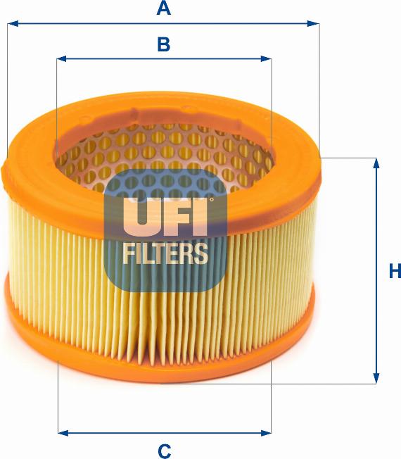 UFI 27.707.00 - Filtro aria autozon.pro