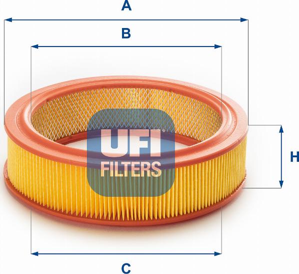 UFI 27.719.00 - Filtro aria autozon.pro