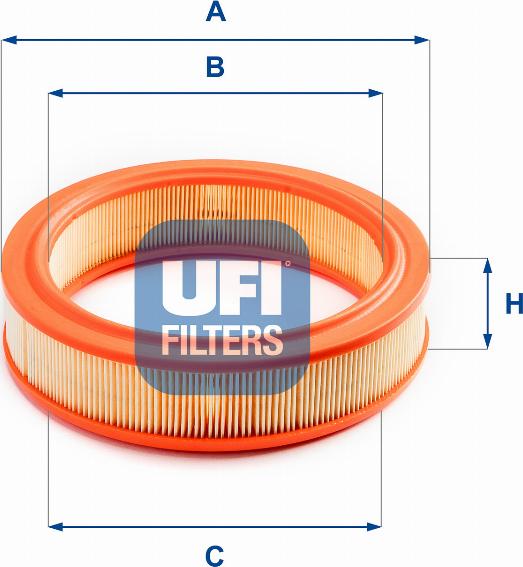 UFI 27.785.00 - Filtro aria autozon.pro