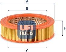 UFI 27.720.00 - Filtro aria autozon.pro