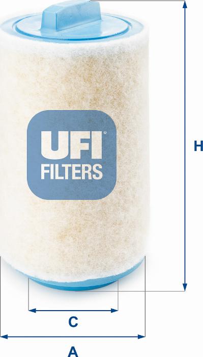 UFI 27.A53.00 - Filtro aria autozon.pro