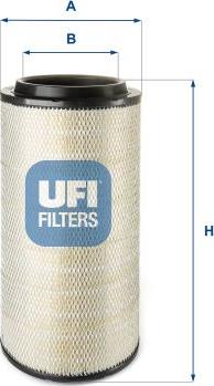 UFI 27.D13.00 - Filtro aria autozon.pro