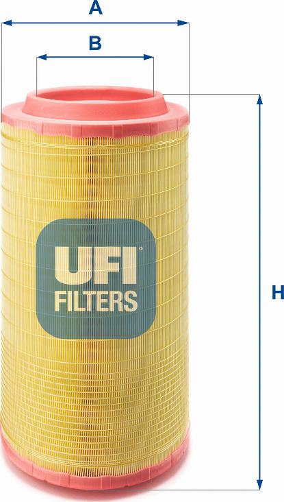 UFI 27.E35.00 - Filtro aria autozon.pro