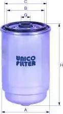 Unico Filter FI 8186/1 - Filtro carburante autozon.pro