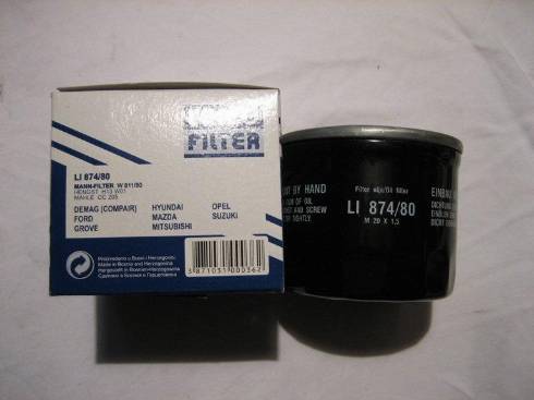 Unico Filter LI 874/80 - Filtro olio autozon.pro