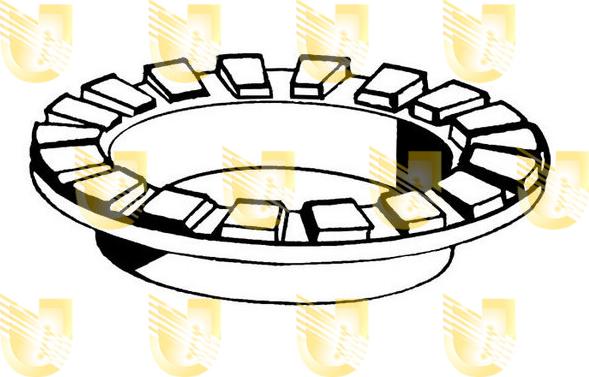 Unigom 390148 - Anello supporto, Cuscinetto supp. ammortiz. a molla autozon.pro
