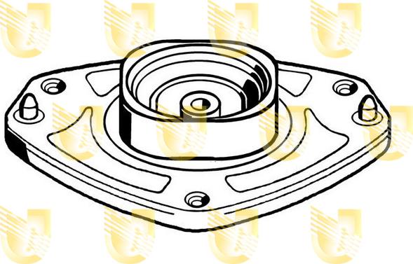 Unigom 390174 - Supporto ammortizzatore a molla autozon.pro