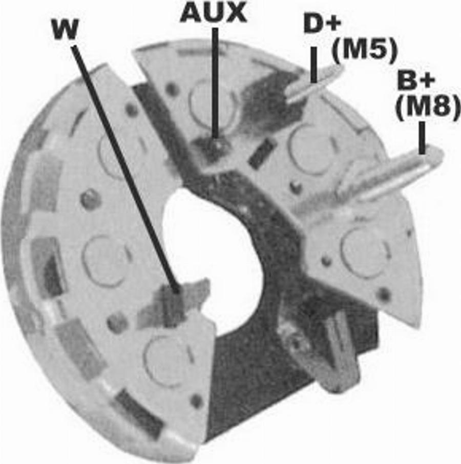 Unipoint REC-203 - Raddrizzatore, Alternatore autozon.pro