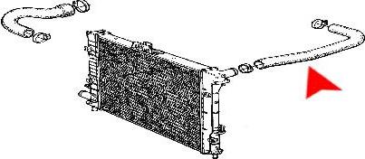 ÜRO Parts 7551187 - Flessibile radiatore autozon.pro