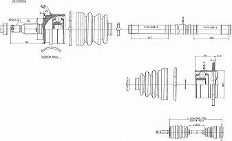 URW 10-06269 - Albero motore / Semiasse autozon.pro