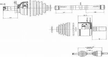 URW 10-03009 - Albero motore / Semiasse autozon.pro