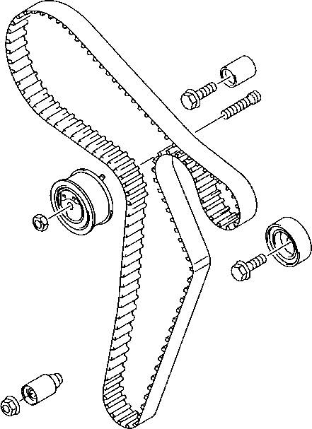 VAG 051 198 119 - Kit cinghie dentate autozon.pro