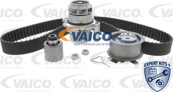 VAICO V10-50105-BEK - Pompa acqua + Kit cinghie dentate autozon.pro