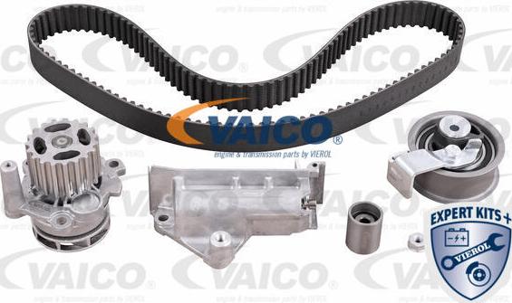 VAICO V10-50110-BEK - Pompa acqua + Kit cinghie dentate autozon.pro