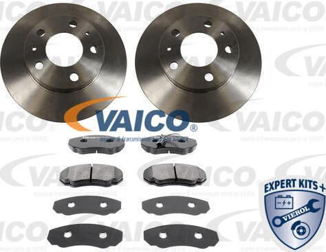 VAICO V24-1250 - Kit freno, Freno a disco autozon.pro