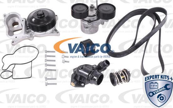 VAICO V20-50102-BEK - Pompa acqua + Kit cinghie dentate autozon.pro