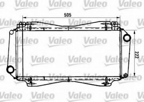 Valeo 961398 - Radiatore, Raffreddamento motore autozon.pro