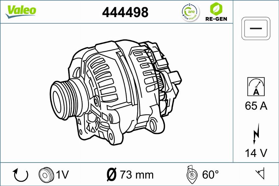 Valeo 444498 - Alternatore autozon.pro