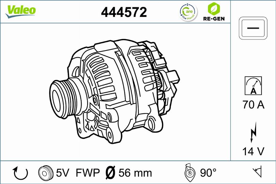 Valeo 444572 - Alternatore autozon.pro