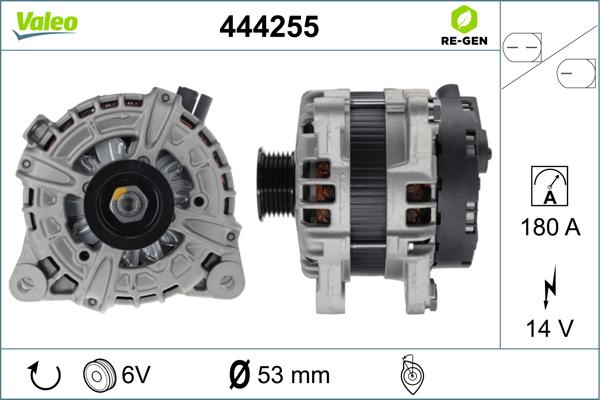 Valeo 444255 - Alternatore autozon.pro