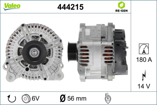 Valeo 444215 - Alternatore autozon.pro