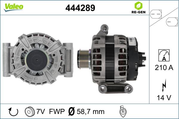 Valeo 444289 - Alternatore autozon.pro