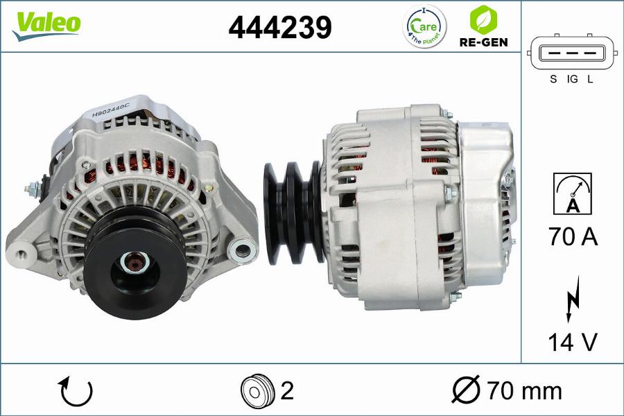 Valeo 444239 - Alternatore autozon.pro