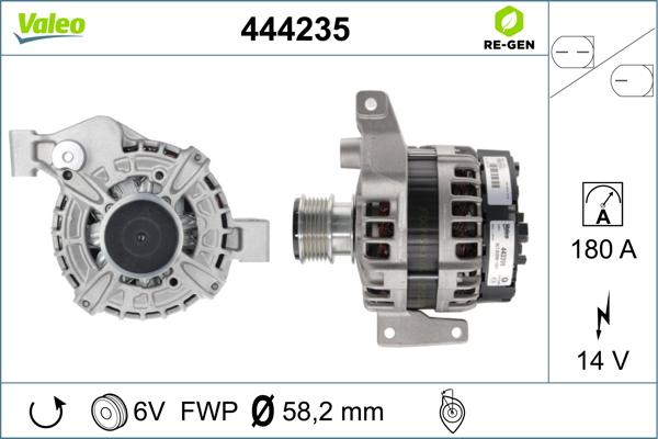 Valeo 444235 - Alternatore autozon.pro