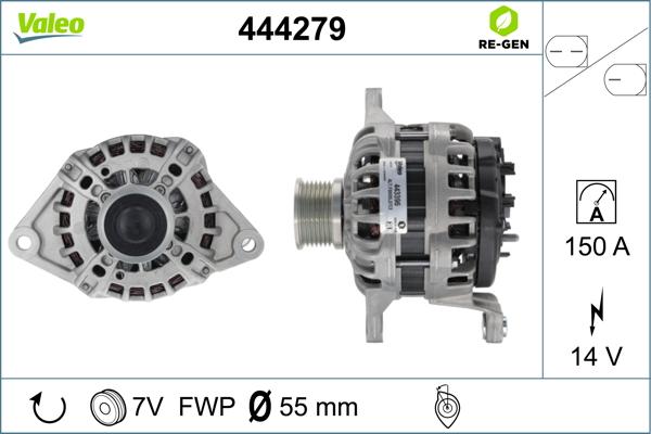 Valeo 444279 - Alternatore autozon.pro