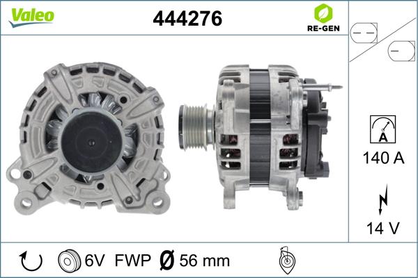 Valeo 444276 - Alternatore autozon.pro