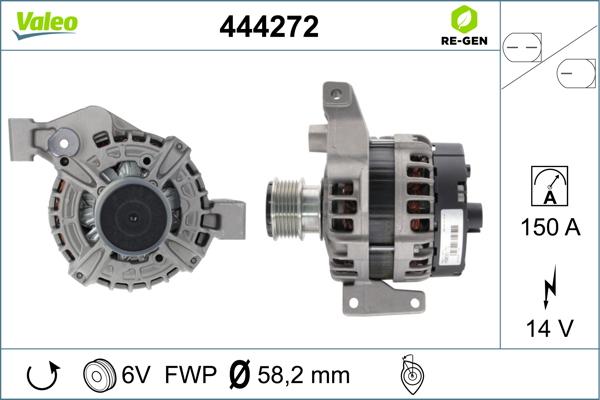 Valeo 444272 - Alternatore autozon.pro