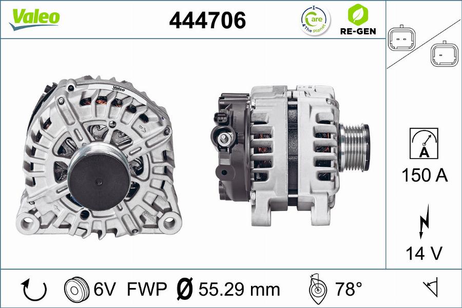 Valeo 444706 - Alternatore autozon.pro