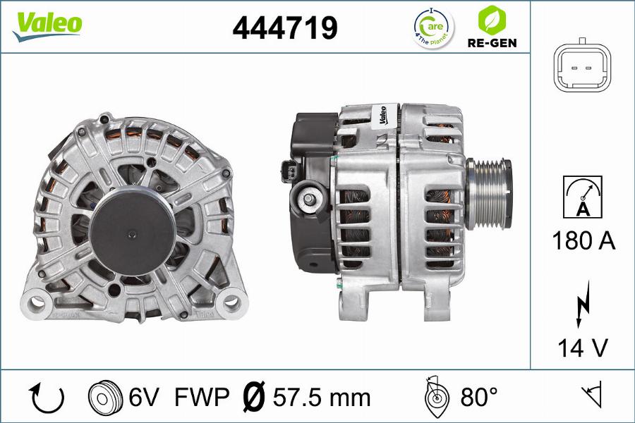 Valeo 444719 - Alternatore autozon.pro