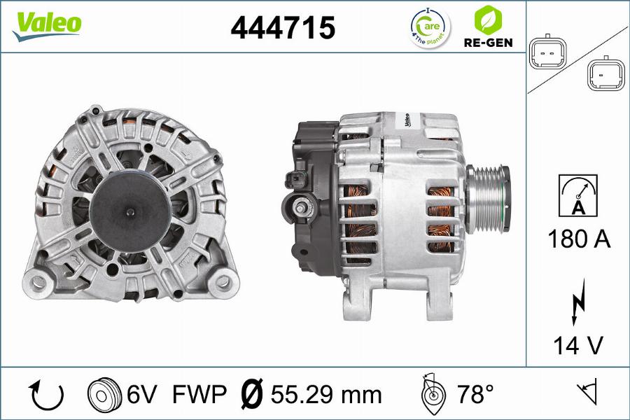 Valeo 444715 - Alternatore autozon.pro