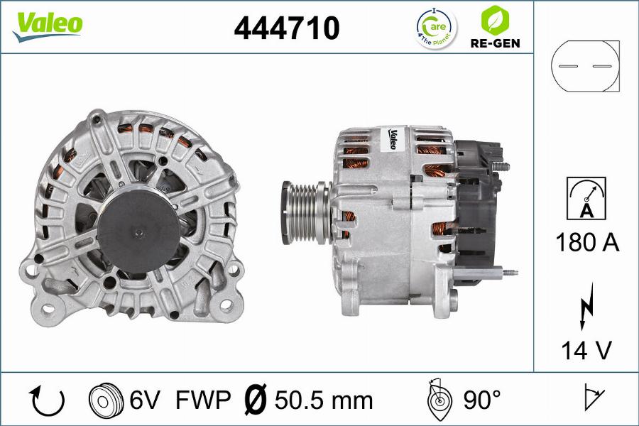 Valeo 444710 - Alternatore autozon.pro