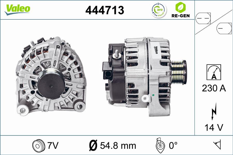 Valeo 444713 - Alternatore autozon.pro