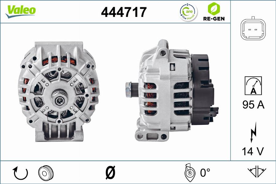 Valeo 444717 - Alternatore autozon.pro