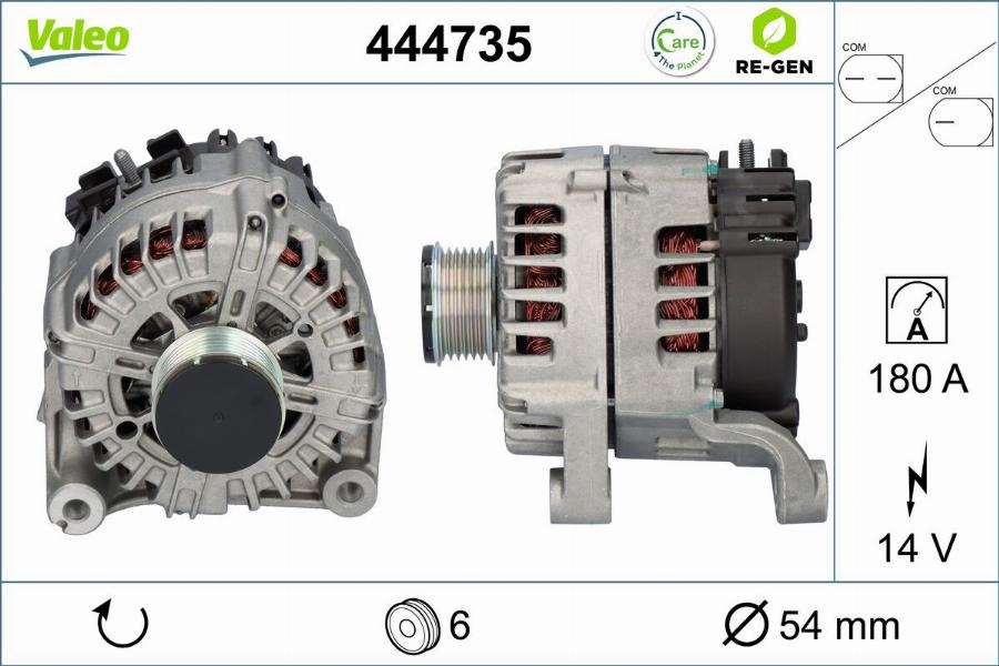 Valeo 444735 - Alternatore autozon.pro