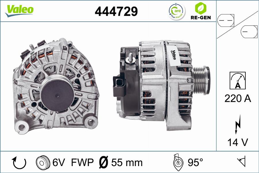 Valeo 444729 - Alternatore autozon.pro