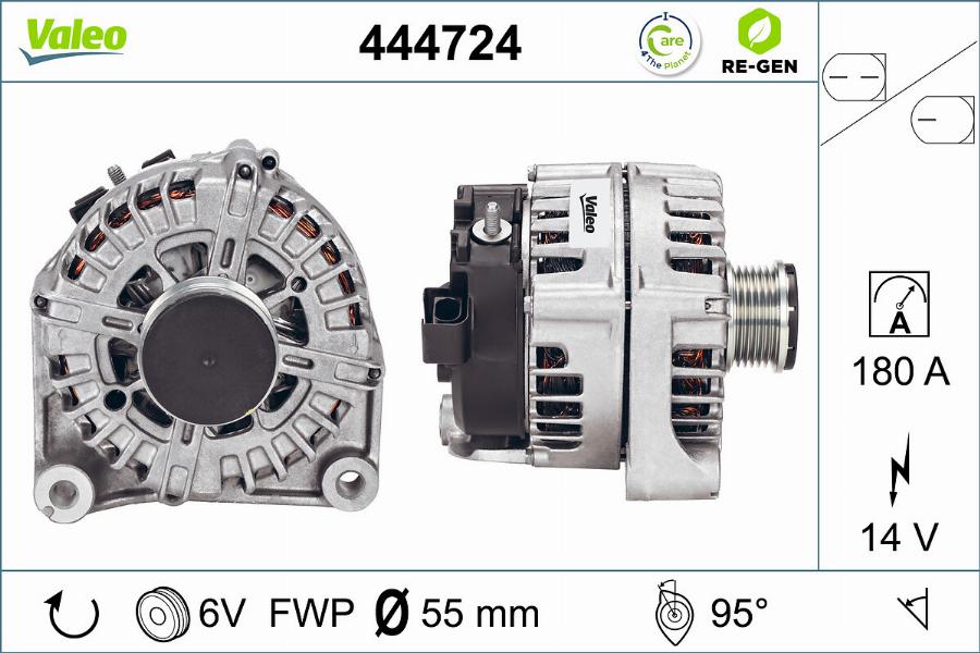 Valeo 444724 - Alternatore autozon.pro