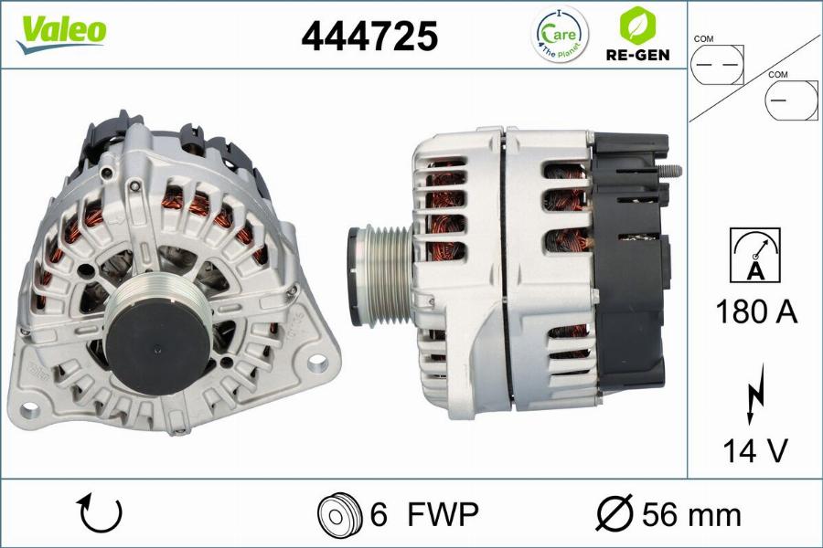 Valeo 444725 - Alternatore autozon.pro