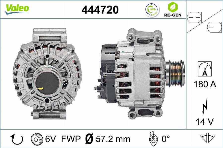 Valeo 444720 - Alternatore autozon.pro