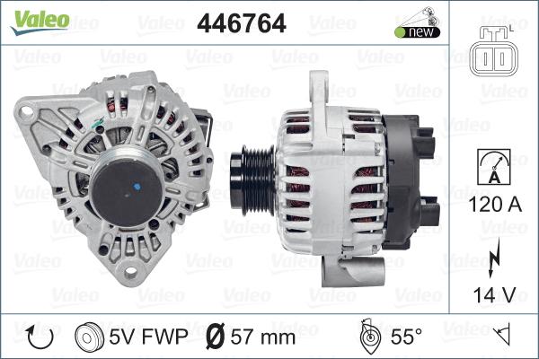 Valeo 446764 - Alternatore autozon.pro