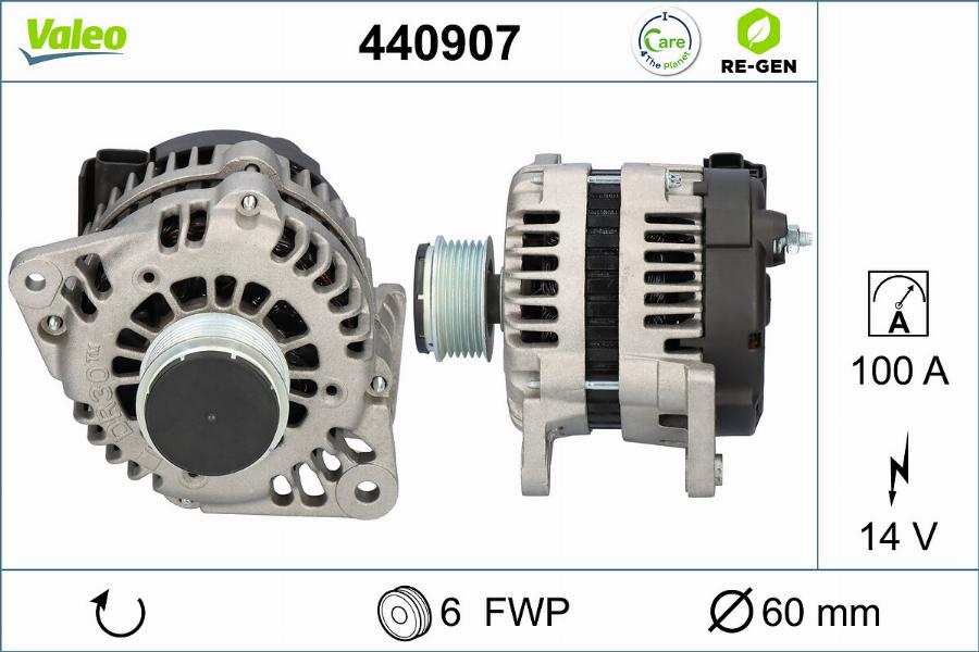 Valeo 440907 - Alternatore autozon.pro