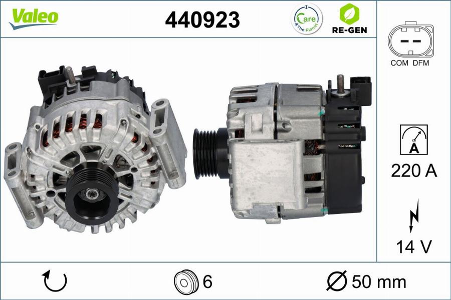 Valeo 440923 - Alternatore autozon.pro