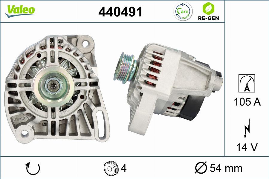 Valeo 440491 - Alternatore autozon.pro